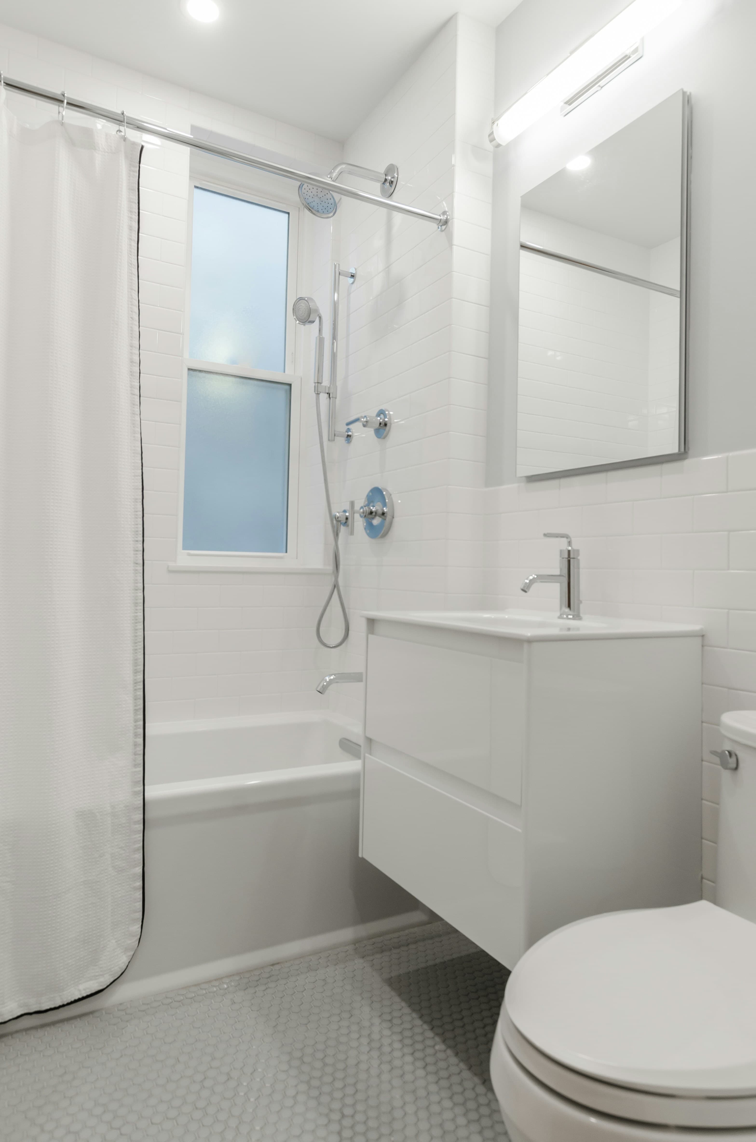 Clean bathroom